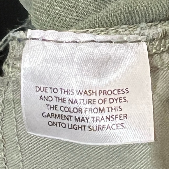 J.CREW 10” HIGHEST RISE TOOTHPICK JEAN, GARMENT-DYED OLIVE - Picture 9 of 9